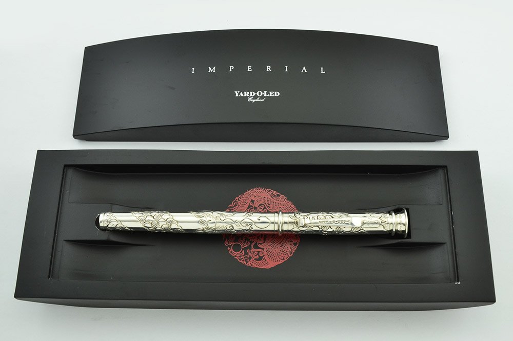 Yard-O-Led Imperial Dragon LE Fountain Pen - Sterling, 18k Medium